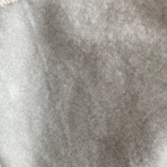 Joe Boxer Gray and White with Sherpa Time Robe - Picture 7 of 11